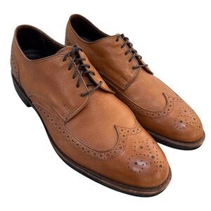 Allen Edmonds Port Washington Wingtip Blucher Derby Leather Dress Shoes 10.5